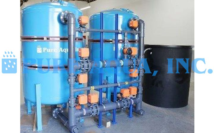 Twin Alternating Water Softener 223200 GPD - Saudi Arabia image 2