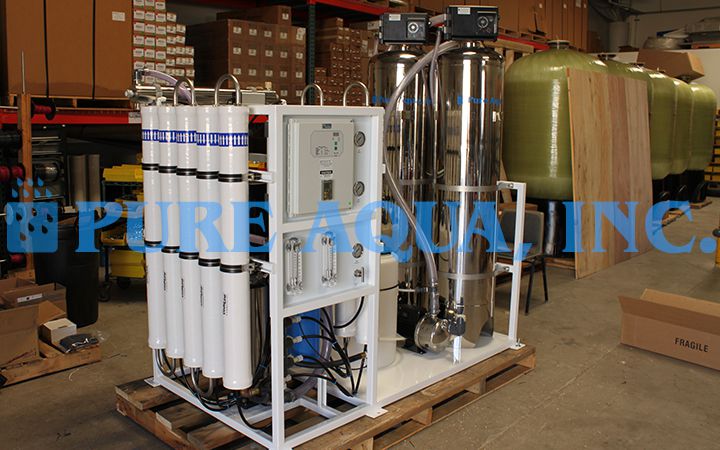 Skid Mounted Commercial RO Unit - Thailand image 2