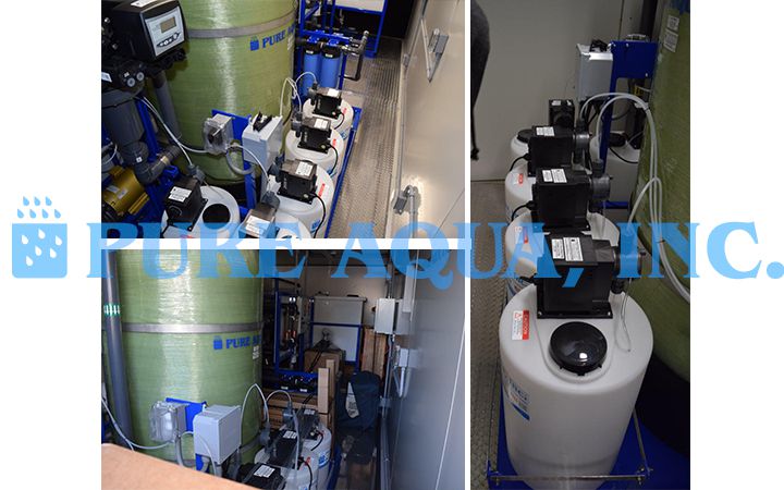 Containerized Double Pass Seawater Reverse Osmosis Plant Bahamas image 3