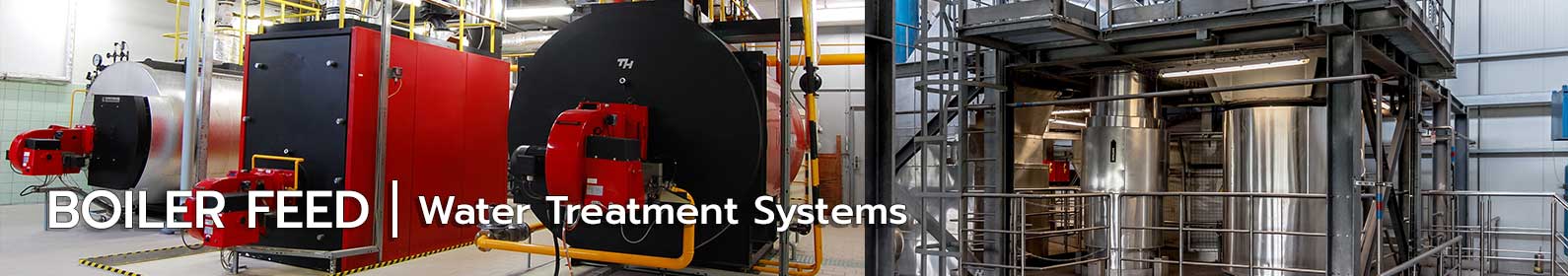 Boiler feed water treatment plants