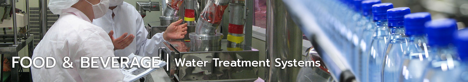 water treatment systems for food and beverage