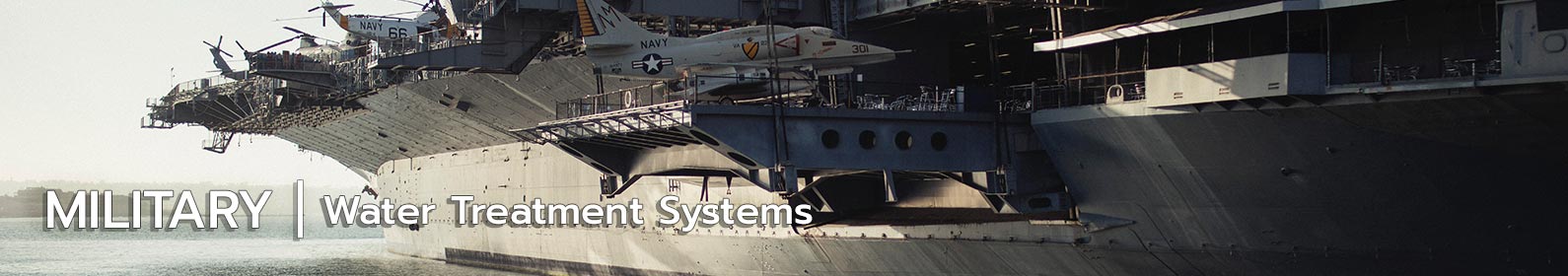 water treatment systems for military industry