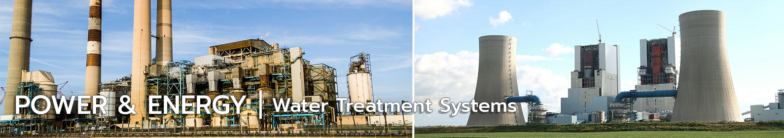 water treatment systems for power energy industry