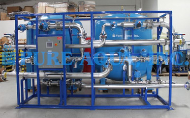 Industrial Skid Mounted Filtration System 120 GPM - USA - Pure Aqua, Inc