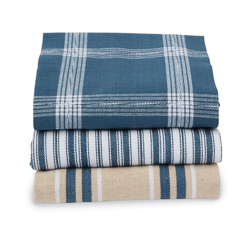 Mudpie Blue Stacked Towel Set
