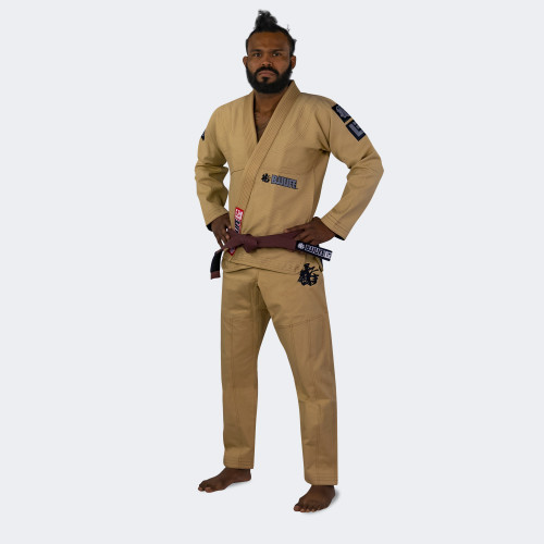 Sand BJJ GI, Sand Jiu Jitsu GI, BJJ Life CompTrainer, CompTrainer BJJ, Jiu Jitsu GI, Khaki BJJ GI