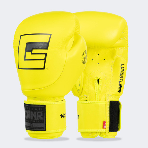 HMIT Boxing Gloves, Chartreuse Boxing Gloves, Thai made Boxing Gloves, Chartreuse Boxing Gloves, HMIT Chartreuse Boxing Gloves, Muay Thai Gloves, Combat Corner Boxing Gloves