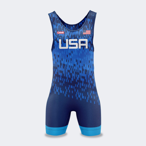 Blue USA Freco 25 Singlet, CRNR Singlet, Champion Air Wrestling Competition Singlet Series and is fully UWW Compliant to give you champion performance in Freestyle and Greco-Roman wrestling. Blue USA Freco 25 Singlet, CRNR Singlet, Champion Air Wrestling Competition Singlet Series and is fully UWW Compliant to give you champion performance in Freestyle and Greco-Roman wrestling.