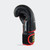 Black and Red HMIT Boxing Gloves by Combat Corner, crnr boxing gloves, crnr gloves, made in thailand boxing gloves, hmit boxing gloves, thai boxing gloves