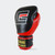 Black and Red HMIT Boxing Gloves by Combat Corner, crnr boxing gloves, crnr gloves, made in thailand boxing gloves, hmit boxing gloves, thai boxing gloves