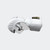 Product photo of the inside right side of the white Combat Corner HMIT MMA Training Glove