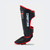 HMIT Muay Thai Shin Guards - Combat Corner, Thai Boxing shin guards, kickboxing shin pads, CRNR Shin Guards, Combat Corner Shin Guards, Made in Thailand Shin Guards, Thai Boxing shin guards, Black Muay Thai Shin Guards