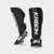 Black shin guards, Black muay thai shin guards, shin pads, womens muay thai shin guards, kickboxing shin guards, KRBON