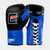 Professional boxing gloves, boxing gloves, professional fight gloves, Combat Corner Pro Fight Gloves, Blue pro boxing gloves, CSAC Approved Boxing Gloves