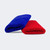 wrestling wristbands, wristbands, red and blue wristbands