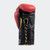 Photo of the bottom palm side of Combat Corner's red Punchers Professional Fight Gloves, which are Mexican Boxing Gloves that are hand made in Thailand. Photo of the bottom palm side of Combat Corner's red Punchers Professional Fight Gloves, which are Mexican Boxing Gloves that are hand made in Thailand.