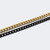Combat Corner Gold Chain, Cuban Gold Chain, CRNR Necklace, Combat Corner Black Chain