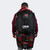 Product photo of an athlete wearing the Combat Corner Expand Pack Gear Bag showing the front of the bag