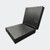 Photo of Combat Corner's black Made in the USA Crash Pad, made for MMA, Wrestling, BJJ, Judo, Martial Arts, and more, folded at right angle to cover the gym floor and wall. Photo of Combat Corner's black Made in the USA Crash Pad, made for MMA, Wrestling, BJJ, Judo, Martial Arts, and more, folded at right angle to cover the gym floor and wall.