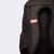 Closeup detail product photo of the deluxe shoulder straps on the black Combat Corner Vital 30 Training Backpack