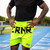 CRNR Functional Combat Shorts, Combat Corner Shorts, Chartreuse 5 Inch Shorts