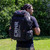 Photo of a man wearing the Combat Corner Adapt Gear Bag as he's hiking and traveling Photo of a man wearing the Combat Corner Adapt Gear Bag as he's hiking and traveling
