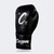Photo of the front left side of Combat Corner's black Cream TM1 Competition Boxing Gloves, which are Japanese inspired Mexican Boxing Gloves that are hand made in Thailand. Photo of the front left side of Combat Corner's black Cream TM1 Competition Boxing Gloves, which are Japanese inspired Mexican Boxing Gloves that are hand made in Thailand.