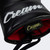 Close up detail photo of the inner scarlet lining of Combat Corner's black Cream TM1 Competition Boxing Gloves, which are Japanese inspired Mexican Boxing Gloves that are hand made in Thailand. Close up detail photo of the inner scarlet lining of Combat Corner's black Cream TM1 Competition Boxing Gloves, which are Japanese inspired Mexican Boxing Gloves that are hand made in Thailand.