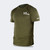Product photo of Combat Corner’s exclusive WI Wrestle OD Green Classic Tee. This photo shows the left front angle of Combat Corner’s WI Wrestle OD Green Classic Tee. This collab Classic Tee is part of Combat Corner’s sponsorship of WI Wrestle, the number one news source and fan center for Wisconsin wrestling.