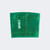 Back view of a single green Combat Corner Lightweight Sublimated Scoring Wristband featuring a white square CRNR logo, isolated on a light gray background.
