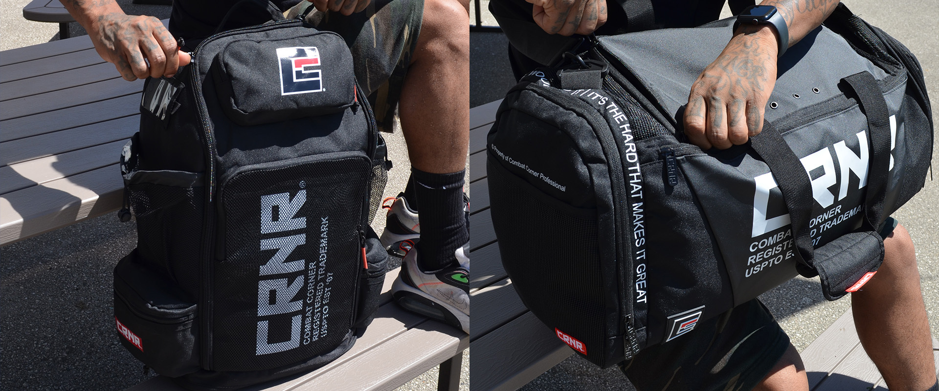 Mochila Ufc Reebok Ufc Bag Expand Pack Gear Bag Black Combat Corner