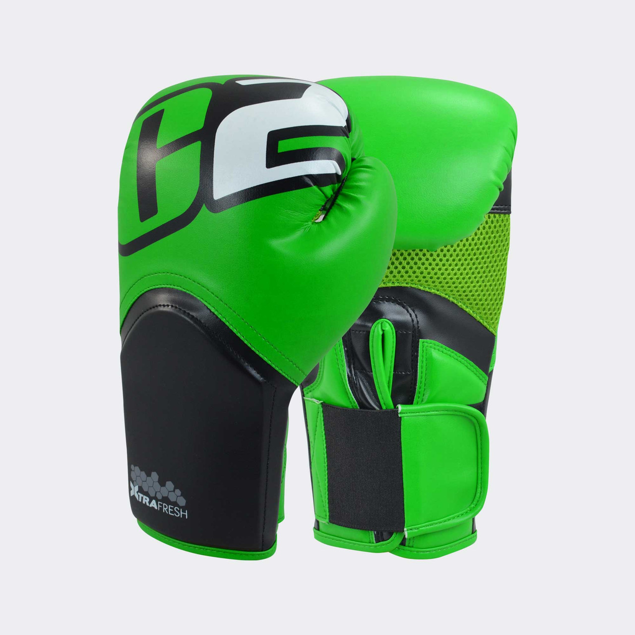 C2 Turbo Boxing Gloves, Green/Black