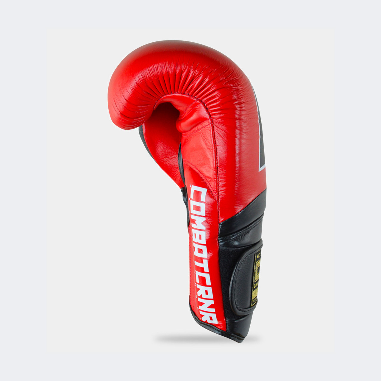 Champion deals boxing gloves