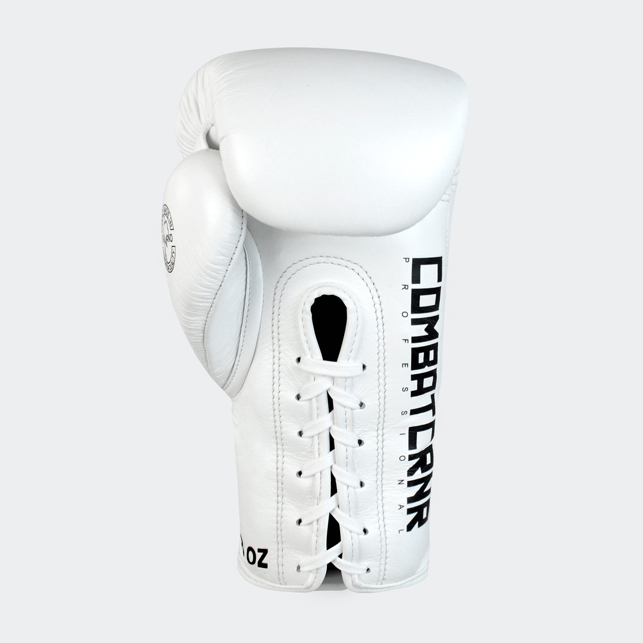 HMIT Lace Up Boxing Gloves | White | Combat Corner