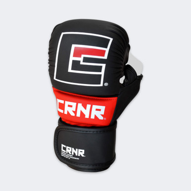 CRNR MMAグローブ MMA Spar Gloves | Black | Combat Corner