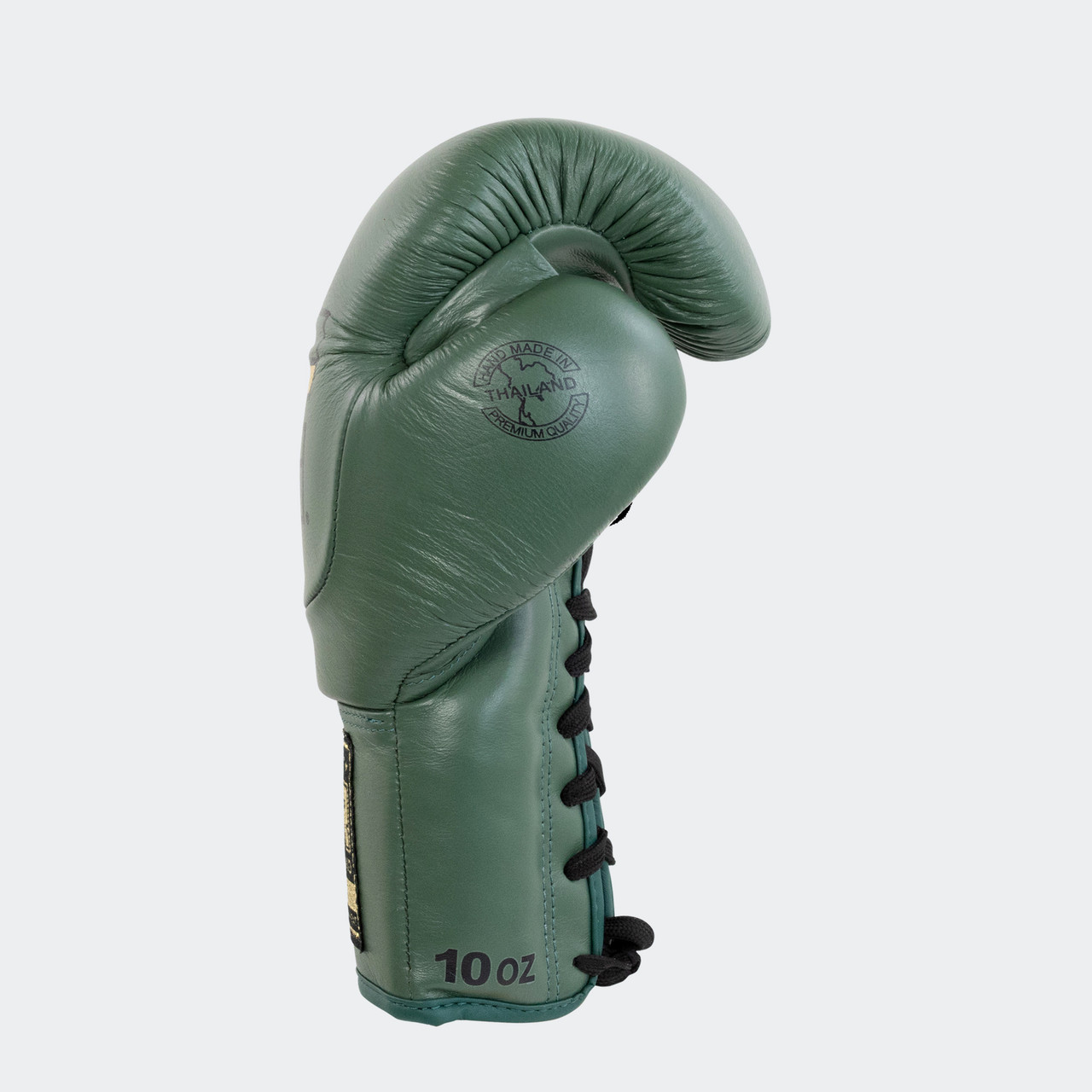 HMIT Lace Up Boxing Gloves | OD Green | Combat Corner
