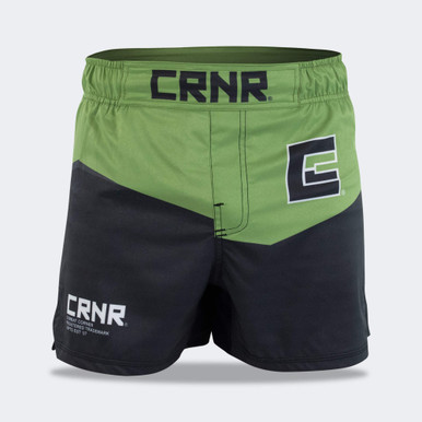 Cross Trainer Shorts | OD Green/Black | Combat Corner
