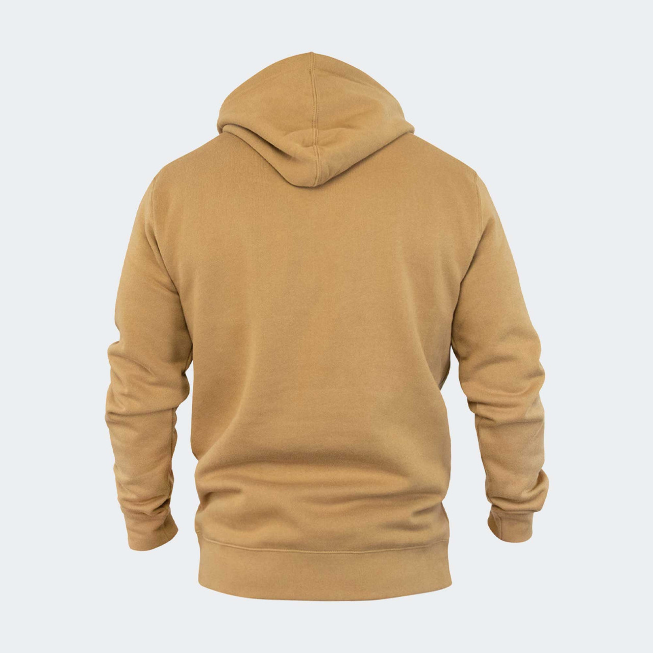 Boxed Logo Corner Camel Sweatshirt Combat | Hooded Heavyweight 