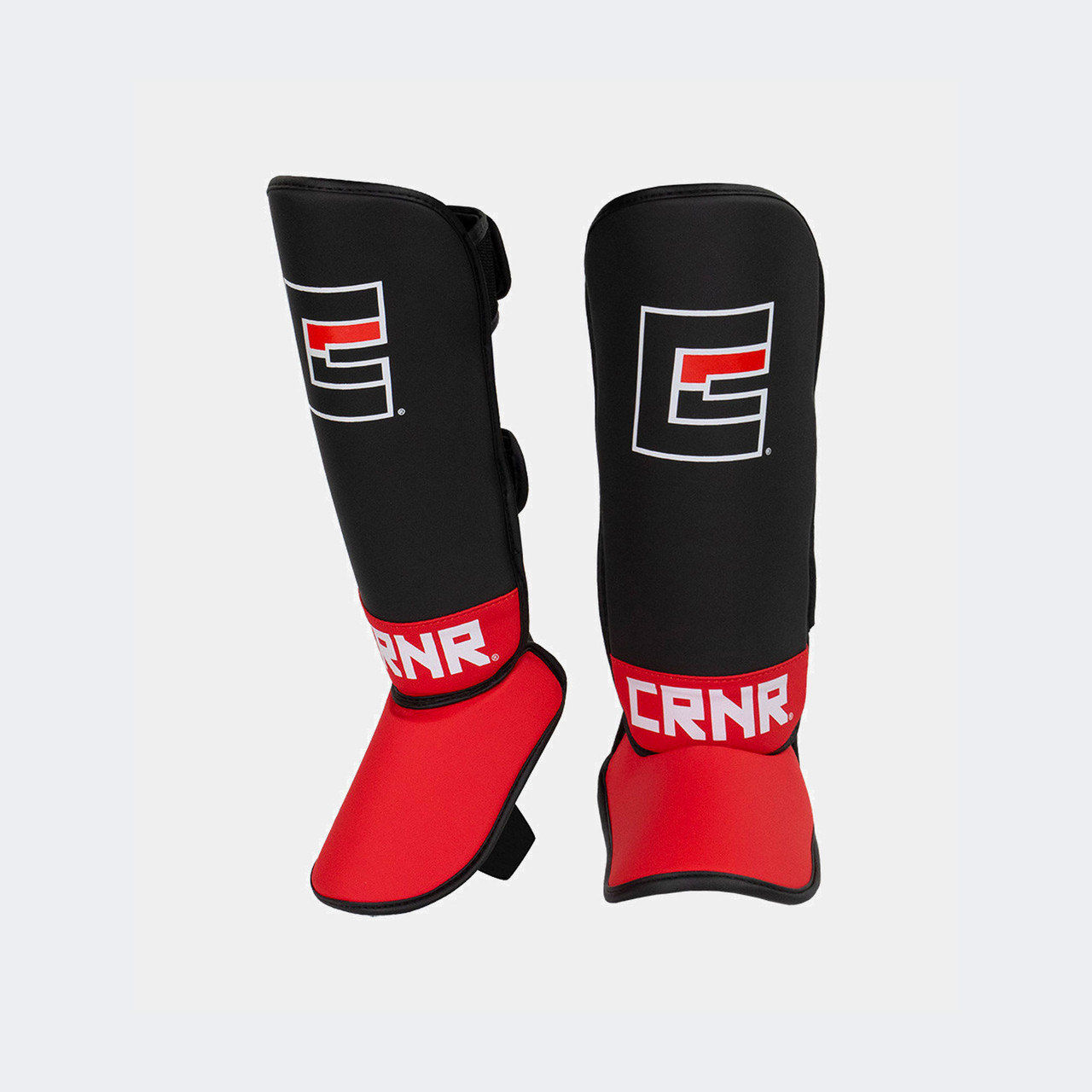 Adults' Standard Black MMA Shin Guards