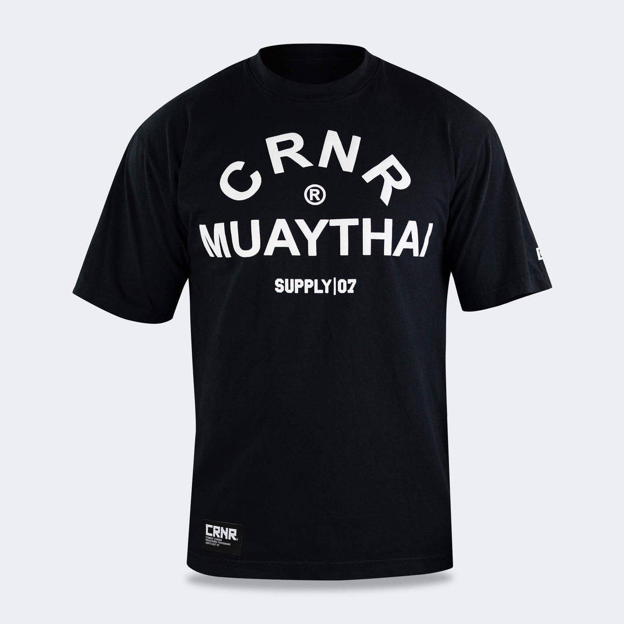 CRNR Muay Thai T-Shirt | Black