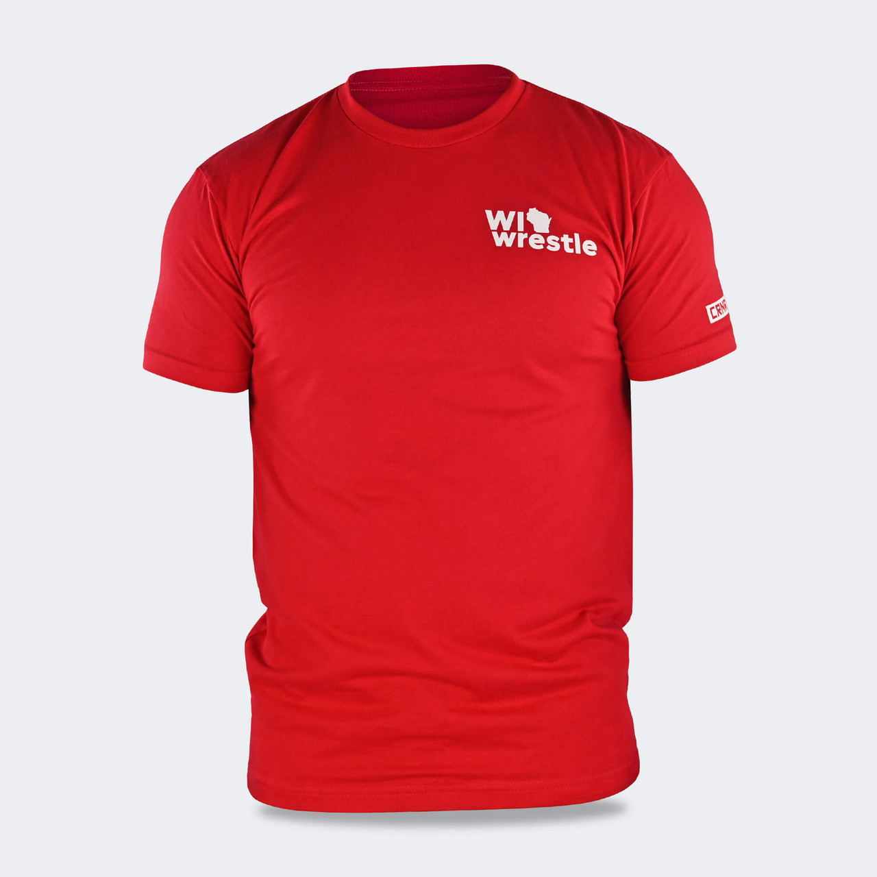 WI Wrestle Classic Tee | Red