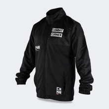 CRNR Tech Full Zip Jacket | Black | Combat Corner