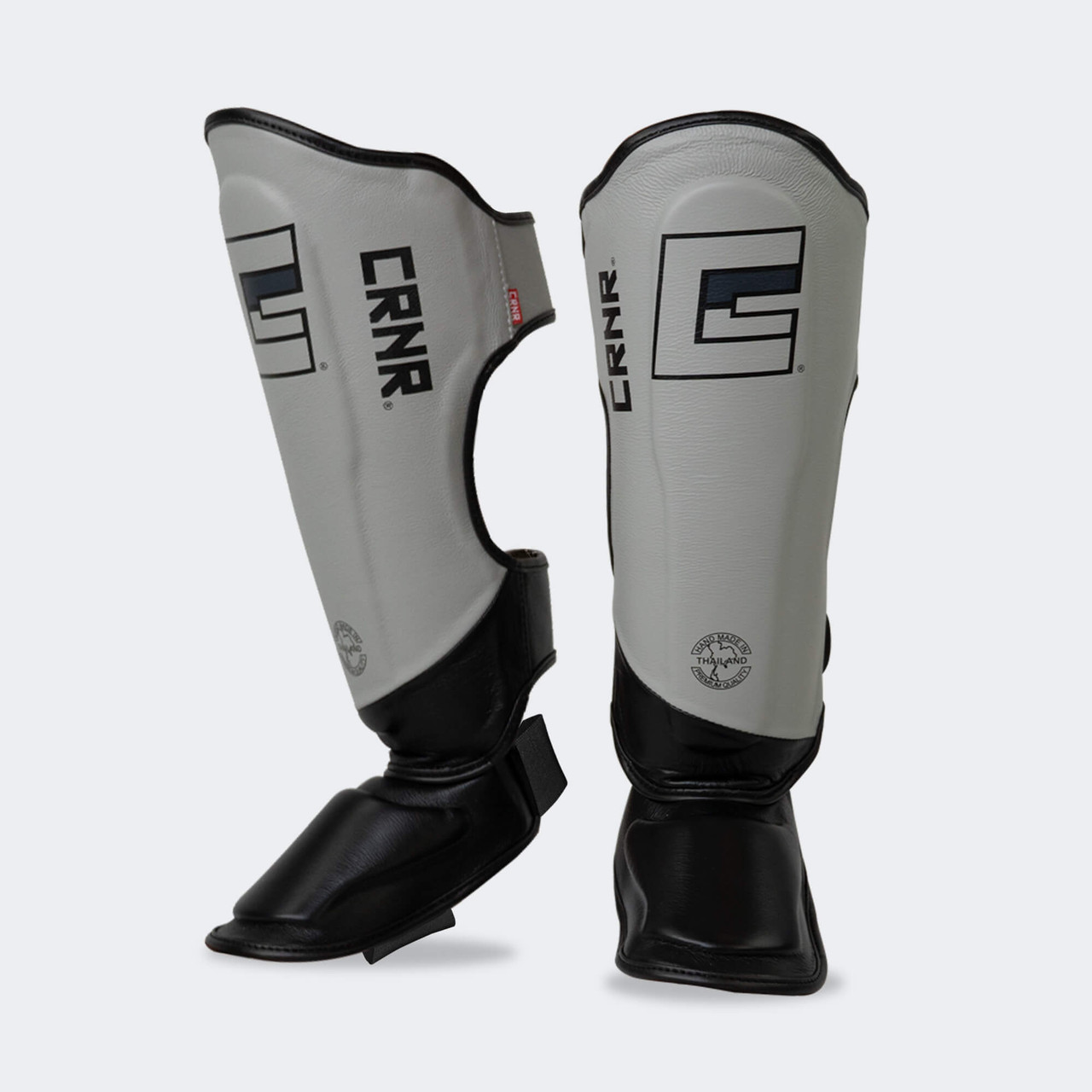 HMIT Shin Guards | Cement & Black