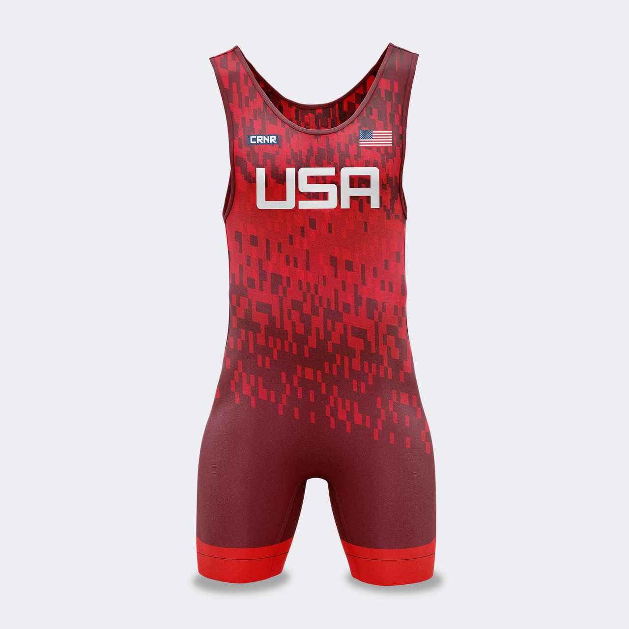 USA Freco 25 Air Singlet | Red