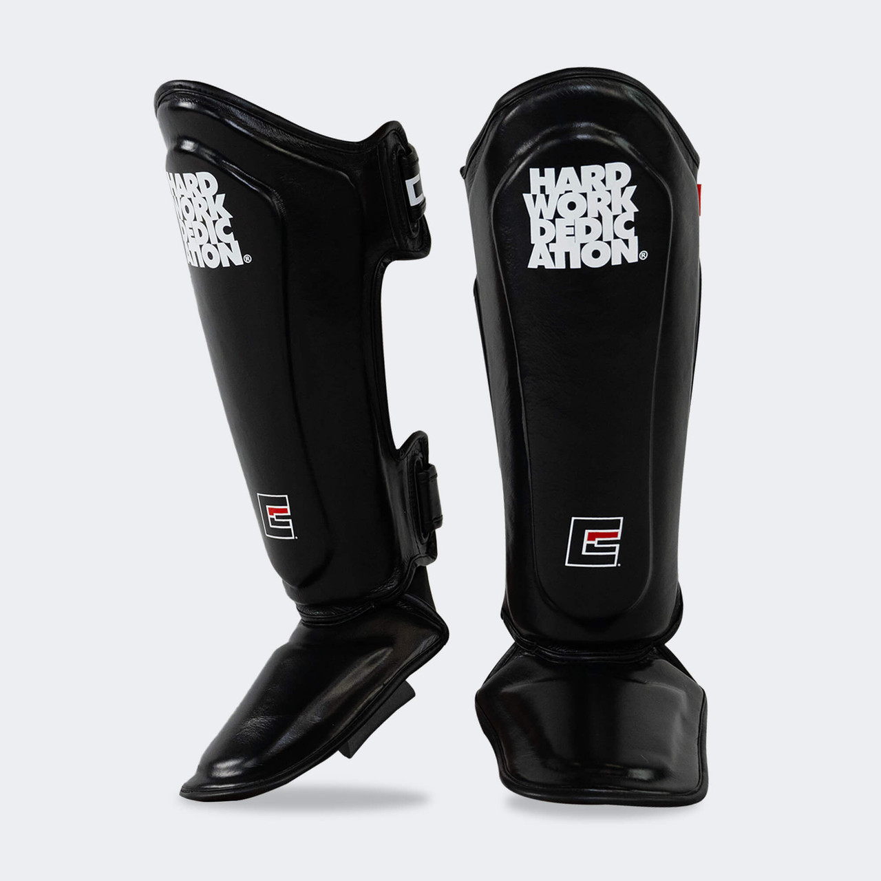HWD Thai Boxing Shin Guards | Black | Combat Corner