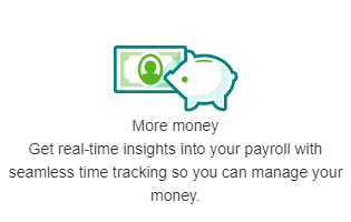 More Money, Payroll, Time Tracking, QuickBooks, QBO