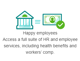 Happy Employees, Employee Services, Health Benefits, Workers Comp, QBO