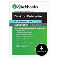 QuickBooks Enterprise 2024 Diamond Edition for PC or MAC with Cloud Hosting Service (Monthly)