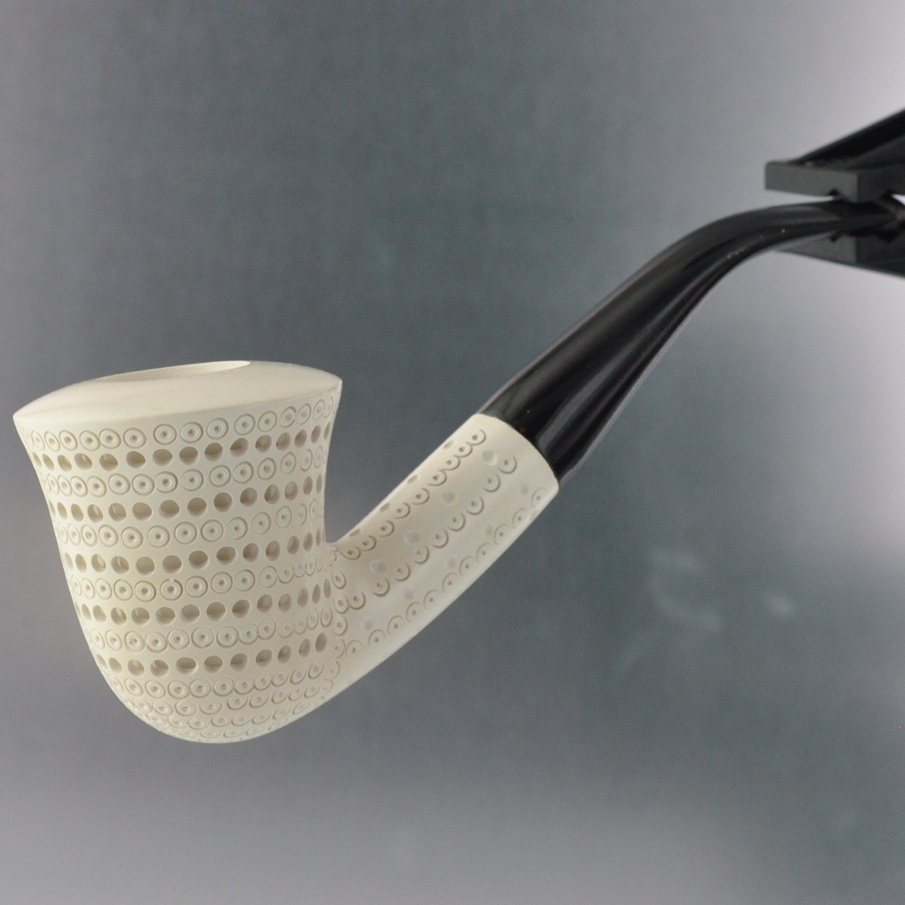 Meerschaum Lattice Dublin Pipe By 12 Bend Paykoc M02628 Paykoc Pipes