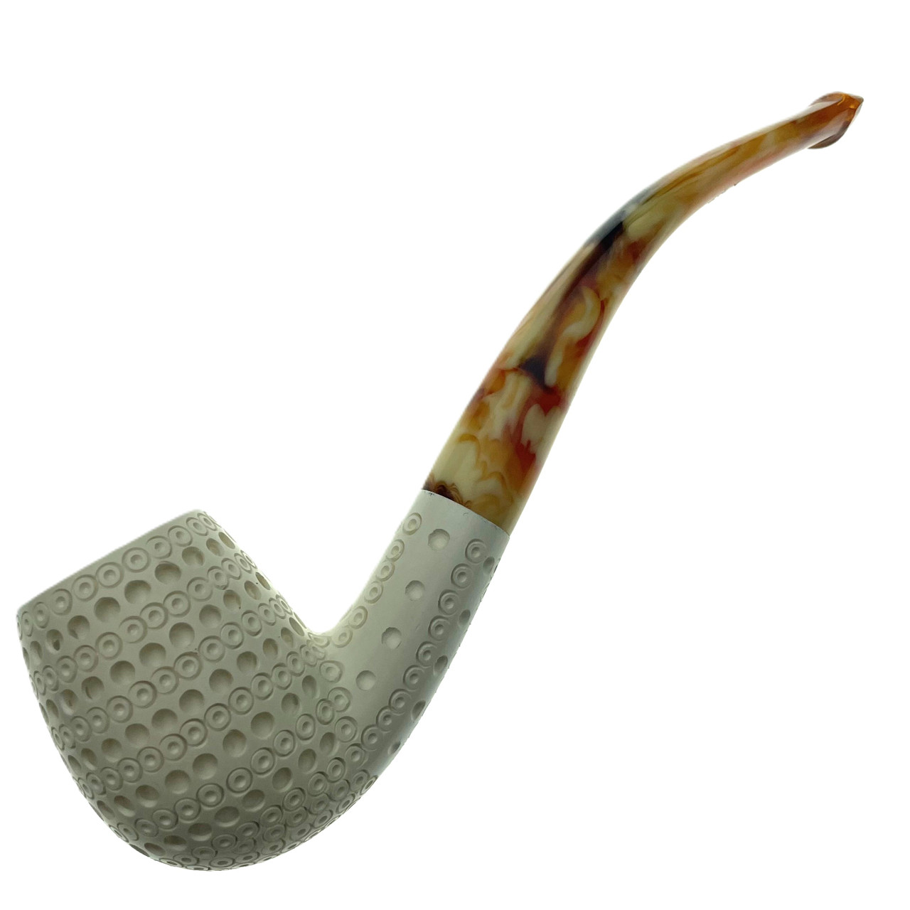 classic tobacco pipes BriarWorks Sandblasted Bent Apple (OR01L) Pipe BriarWorks Classic Pipes  BriarWorksUSA